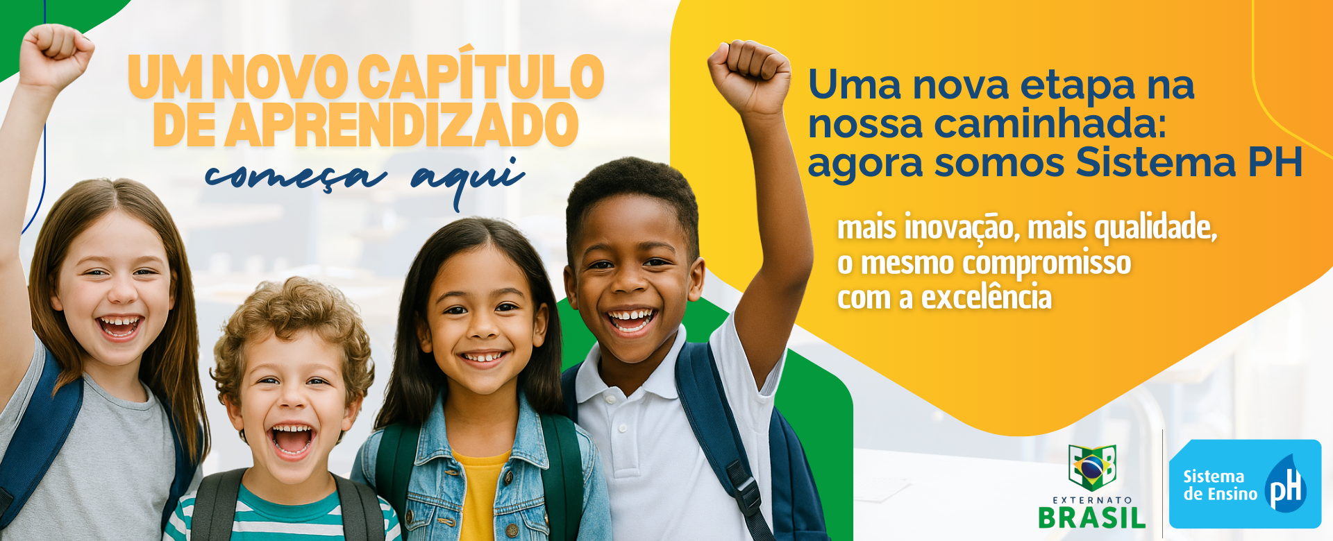 Um novo capítulo de aprendizado